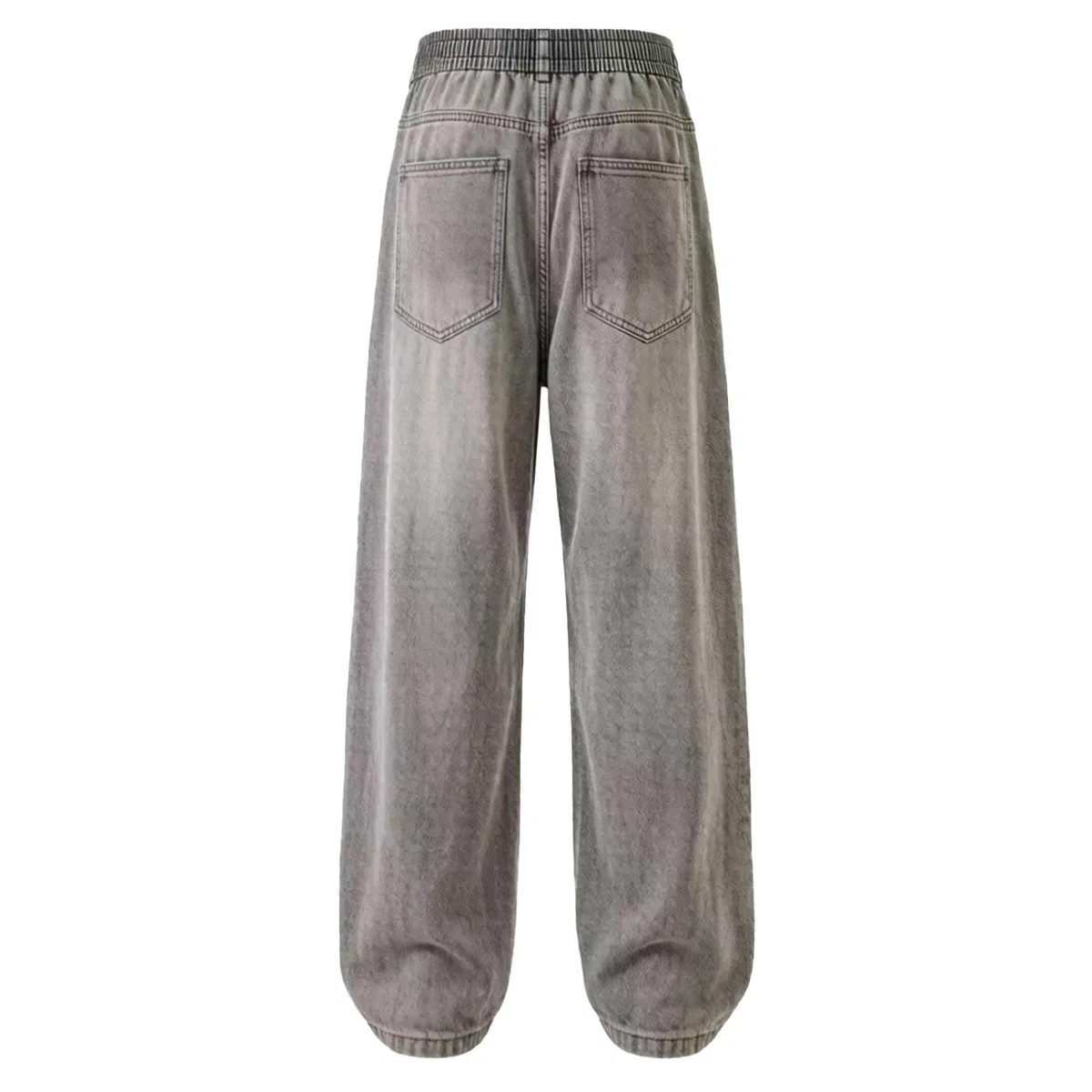 Детские джинсы прямого кроя из тонкого денима Unisex Thin Straight Fit Pants MUSCLETECH — фото 4