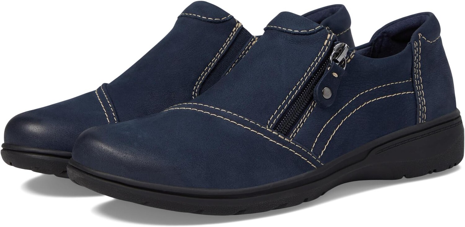 

Лоферы Carleigh Ray Clarks, цвет Navy Nubuck