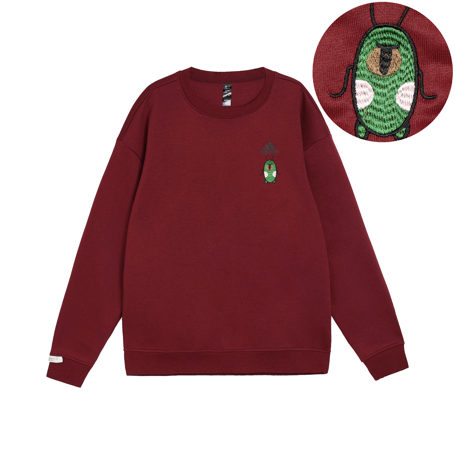 

Adidas Невероятный свитшот Unisex красный