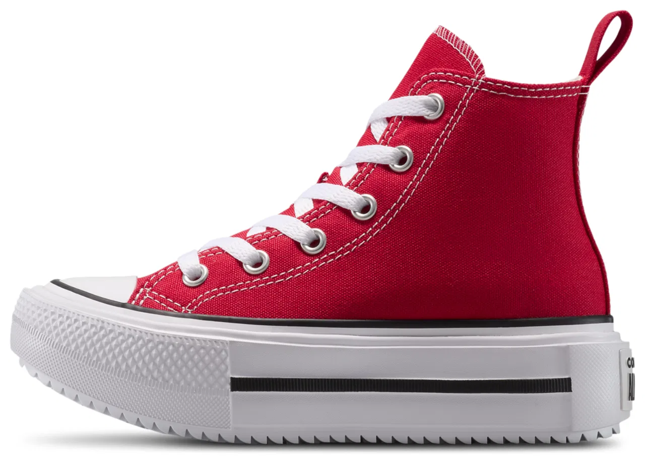 Детские кроссовки Lift Double Stack Hi Converse, красный/белый — фото 3