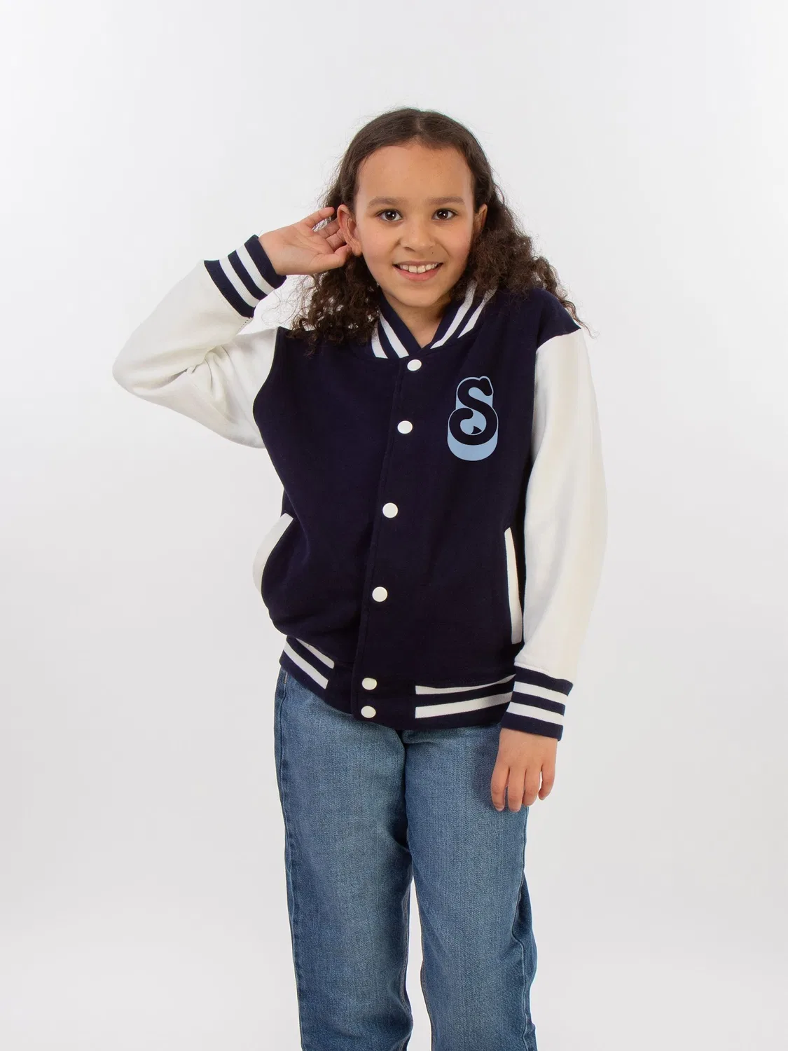 Варсити-куртка Lilo & Stitch Rags & Rascals, синяя — фото 4