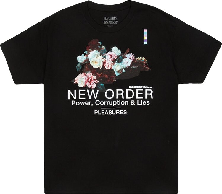 

Футболка Pleasures Power T-Shirt 'Black', черный