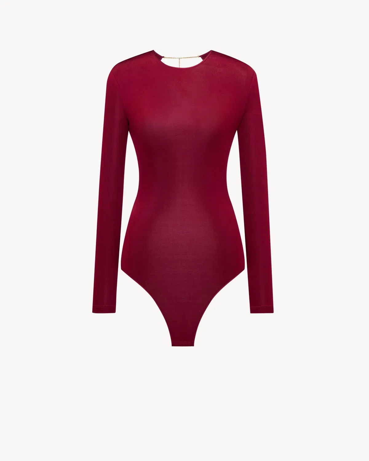 SAINT LAURENT Боди CASSANDRE без спины из джерси