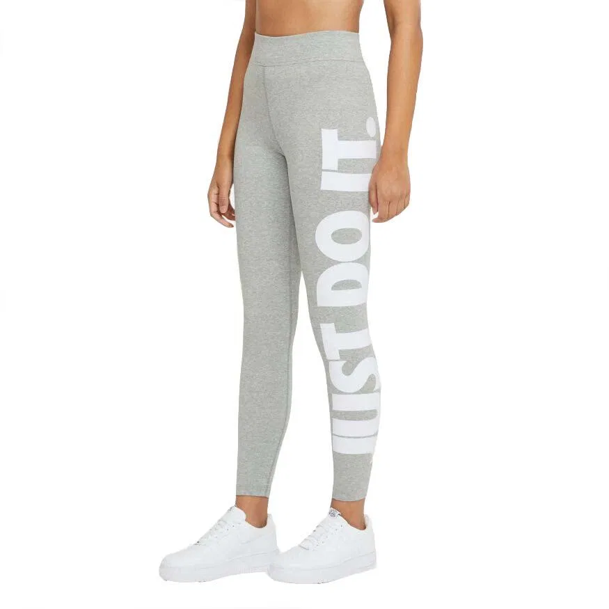 Женские леггинсы с принтом Nike Essential High-Rise, Цвет: Grau