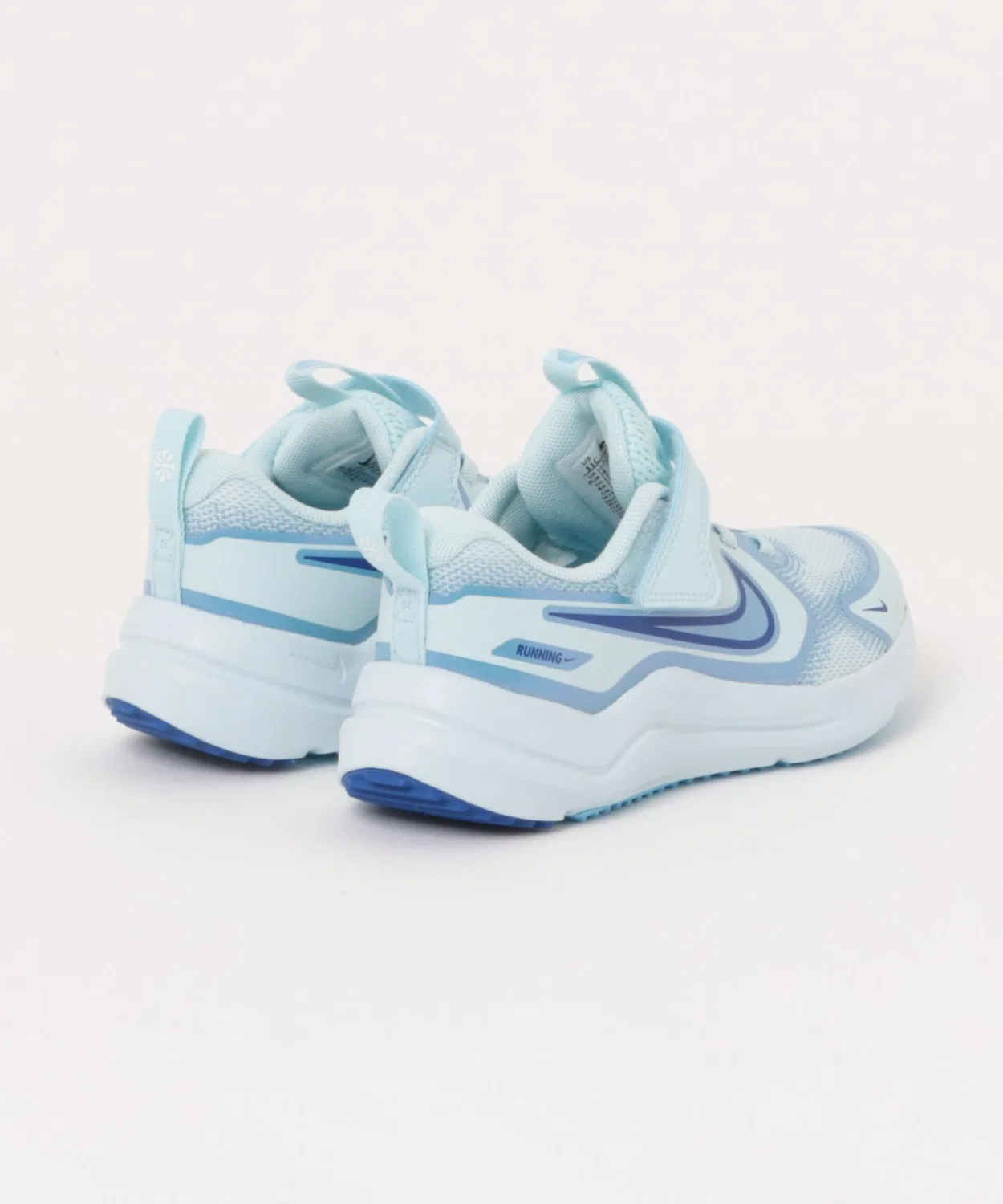 Детские кроссовки с легкой амортизацией Cosmic Runner SE3 PS NIKE, Blue/Racbl — фото 2
