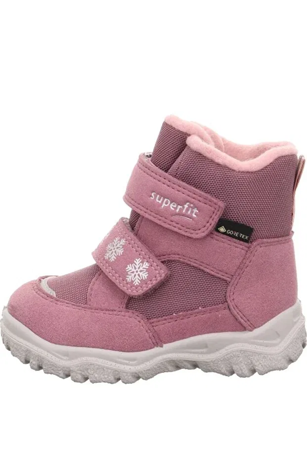 Детские ботинки для девочек водонепроницаемые Husky1 Superfit, Pink