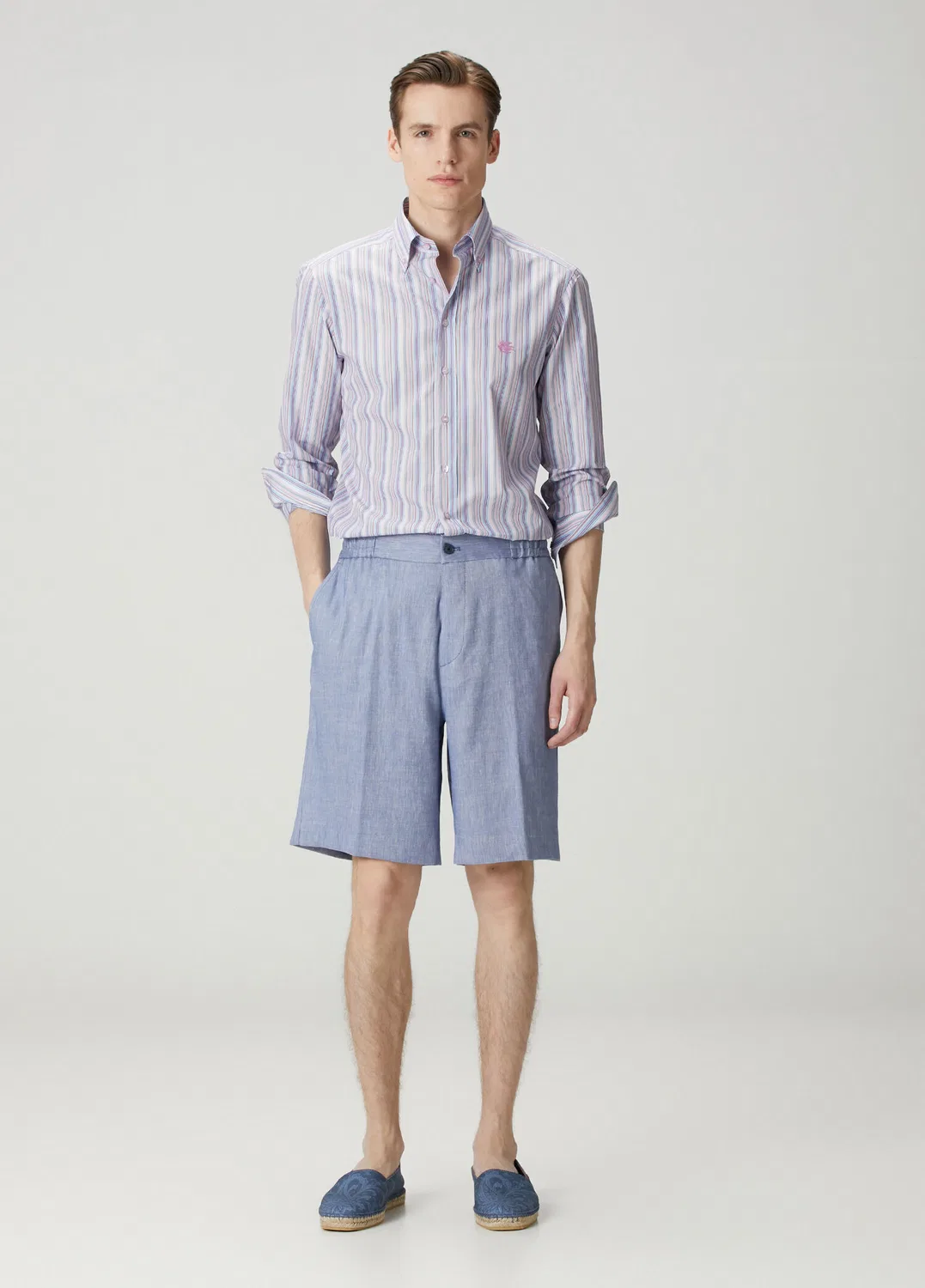 Шорты Bermuda Etro, light blue