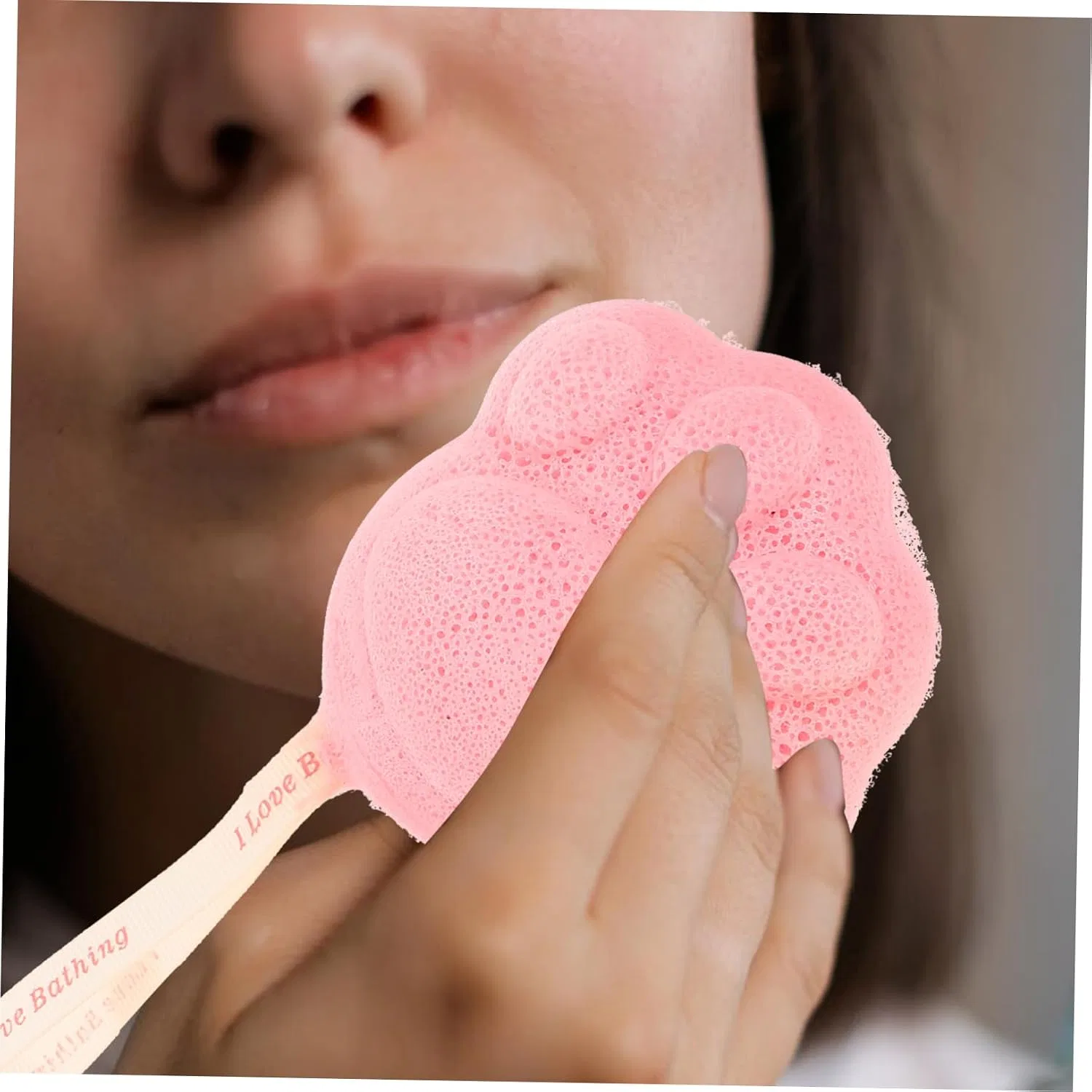 Набор спонжей для умывания Konjac, Minkissy, 20 шт, 9x9x3.5 см — фото 4