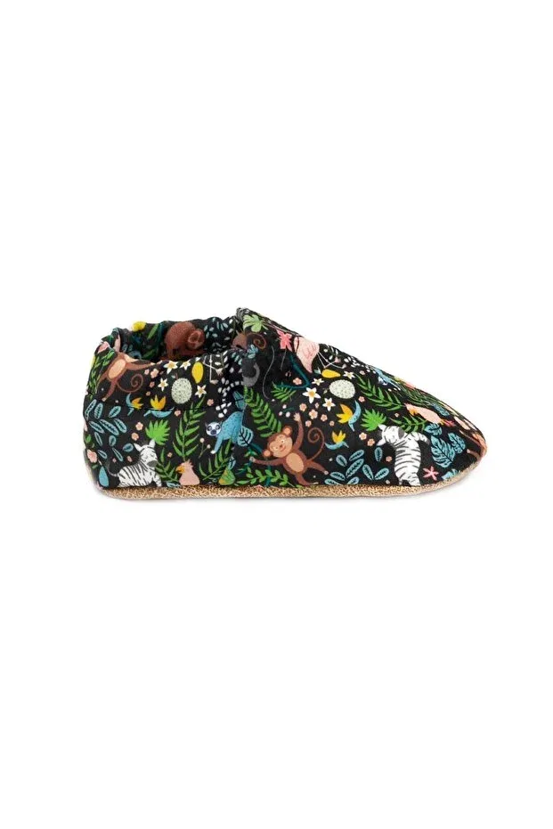 Детские пинетки с принтом Crazy forest Bunnybons, Patterned