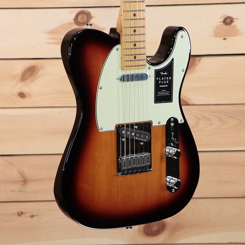 

Fender Player Plus Telecaster — 3 цвета Sunburst — MX22129766