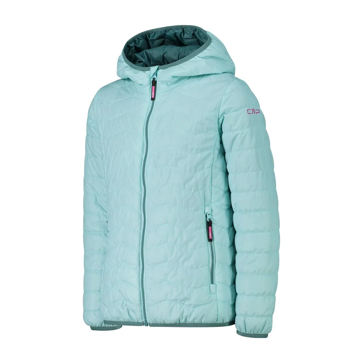 Детская куртка с капюшоном FIX HOOD Cmp, Hellblau Pastellblau Navyblau — фото 3
