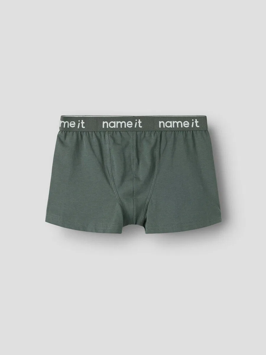 Трусики NAME IT Underpants 'NKMBOXER' синего и темно-зеленого цвета — фото 2