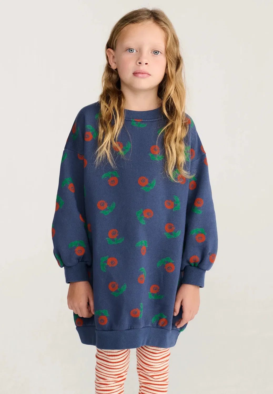 Stamp bloom - дневное платье Bobo Choses, Navy Blue