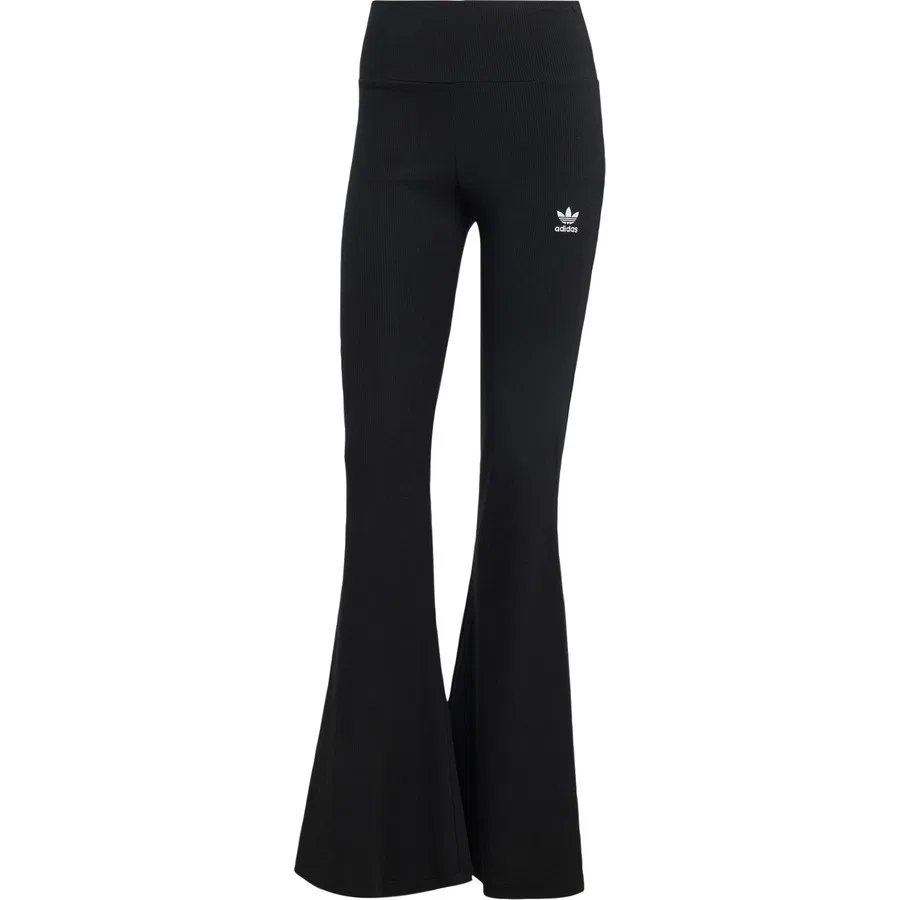 Спортивные леггинсы с расклешением Essentials Rib Flared adidas, Черный