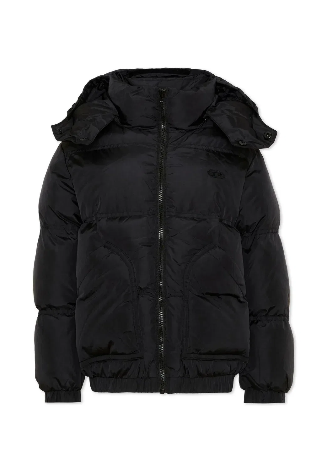 Giubbotto унисекс - зимняя куртка Diesel, Black — фото 4
