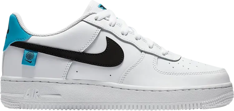 

Кроссовки Nike Air Force 1 '07 Low GS 'Worldwide Pack - Blue Fury', белый