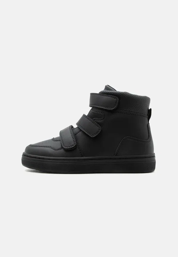 Кроссовки высокие из искусственной кожи Yourturn Kids Black, черный