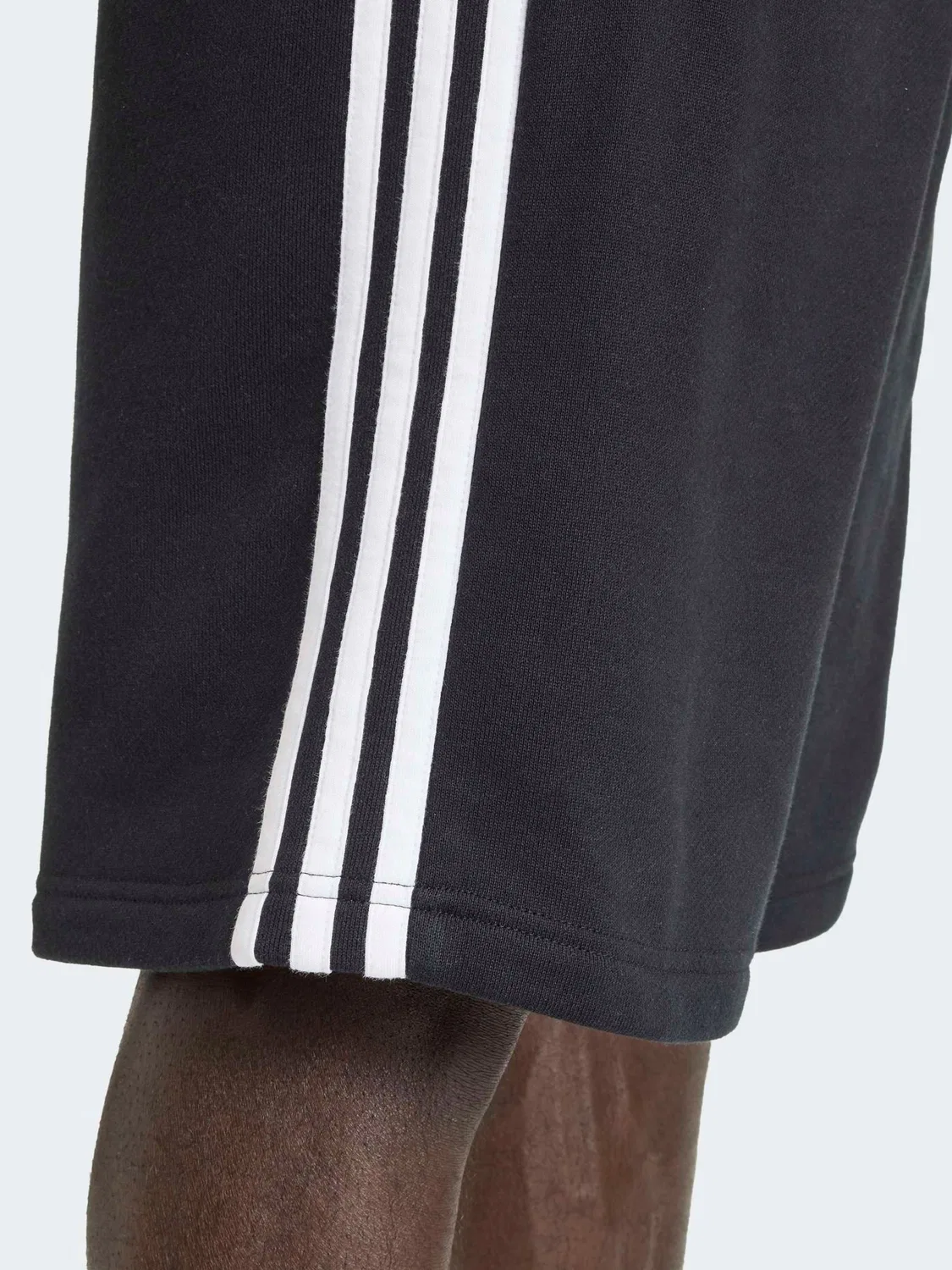 Шорты с утяжкой, 3-полосные, adidas Originals, черный — фото 4