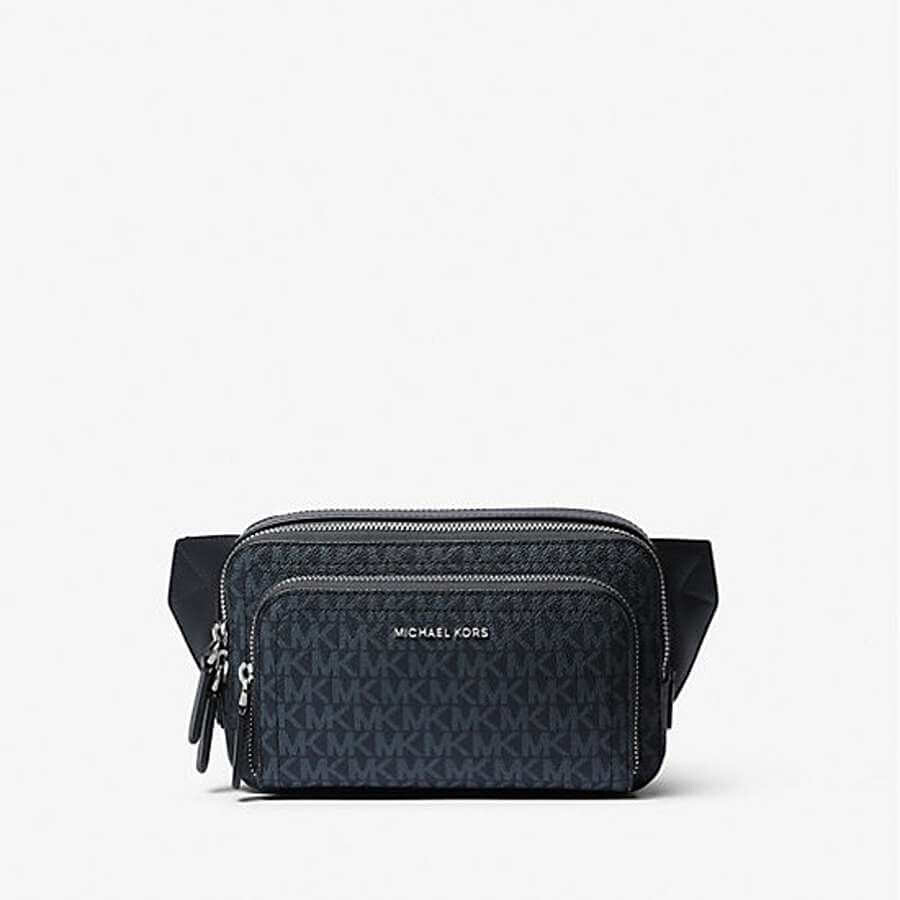 

Сумка-слинг Michael Kors Hudson Small Logo Sling, темно-синий