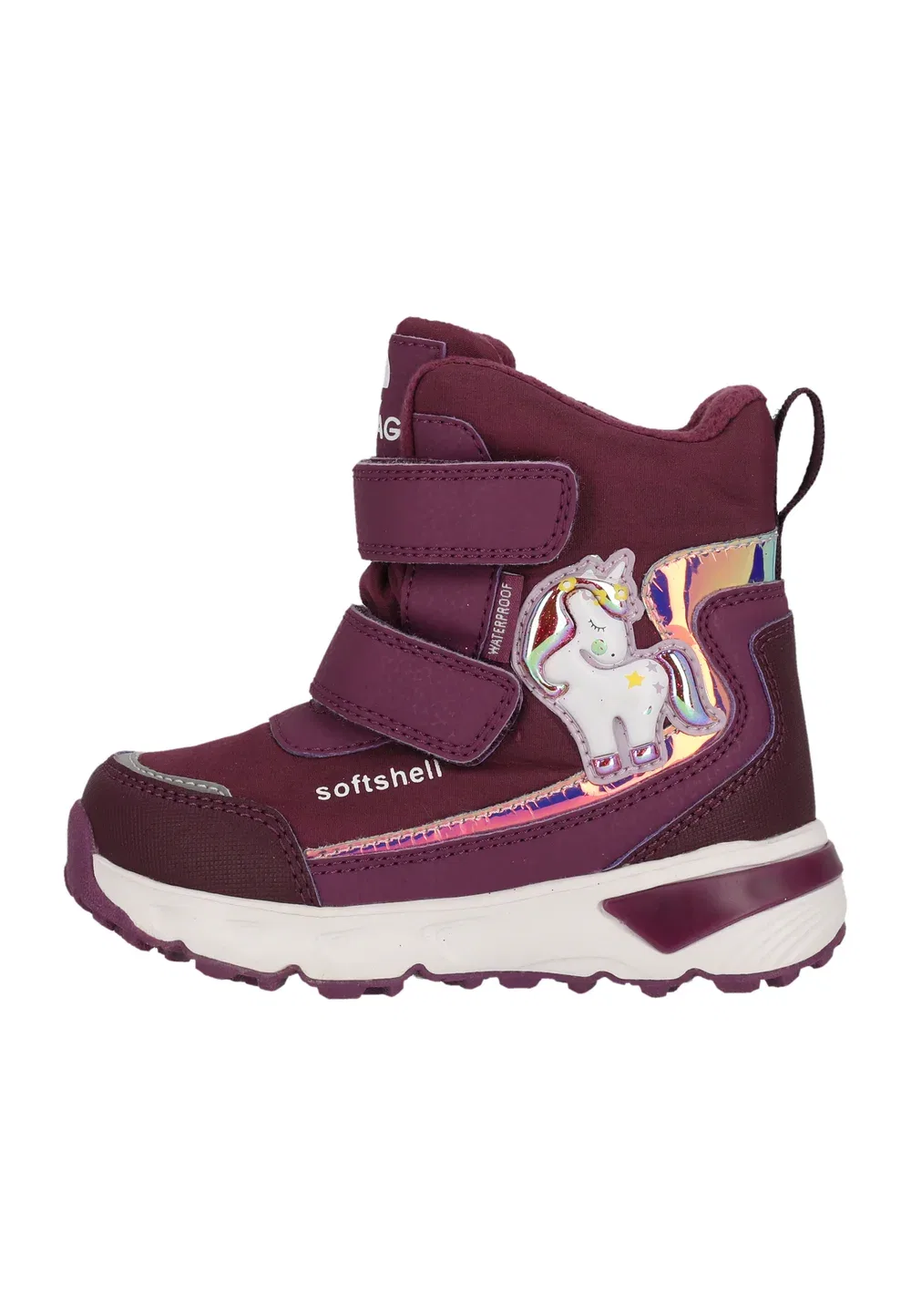 Детские туфли Stiefel унисекс Zigzag, Purple Pennant