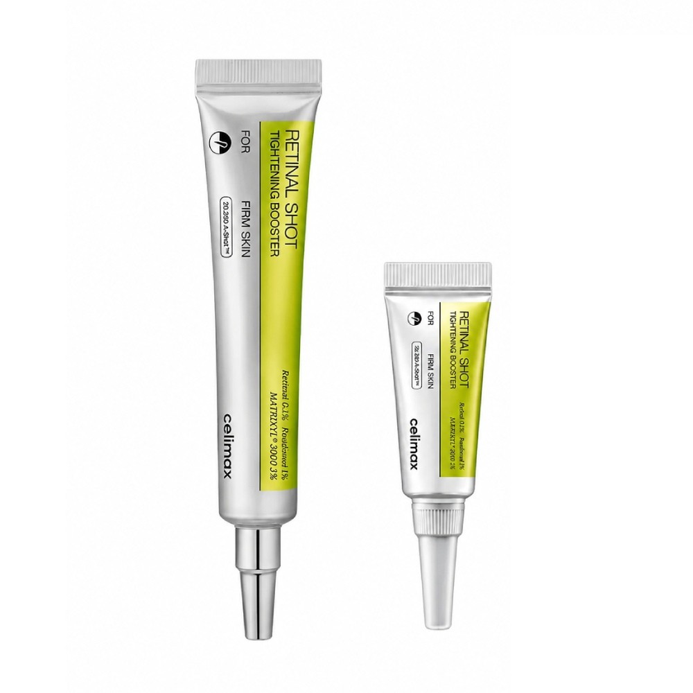 Набор сыворотки Celimax The Vita A Retinal Shot Tightening Booster, 15 мл + 3 мл