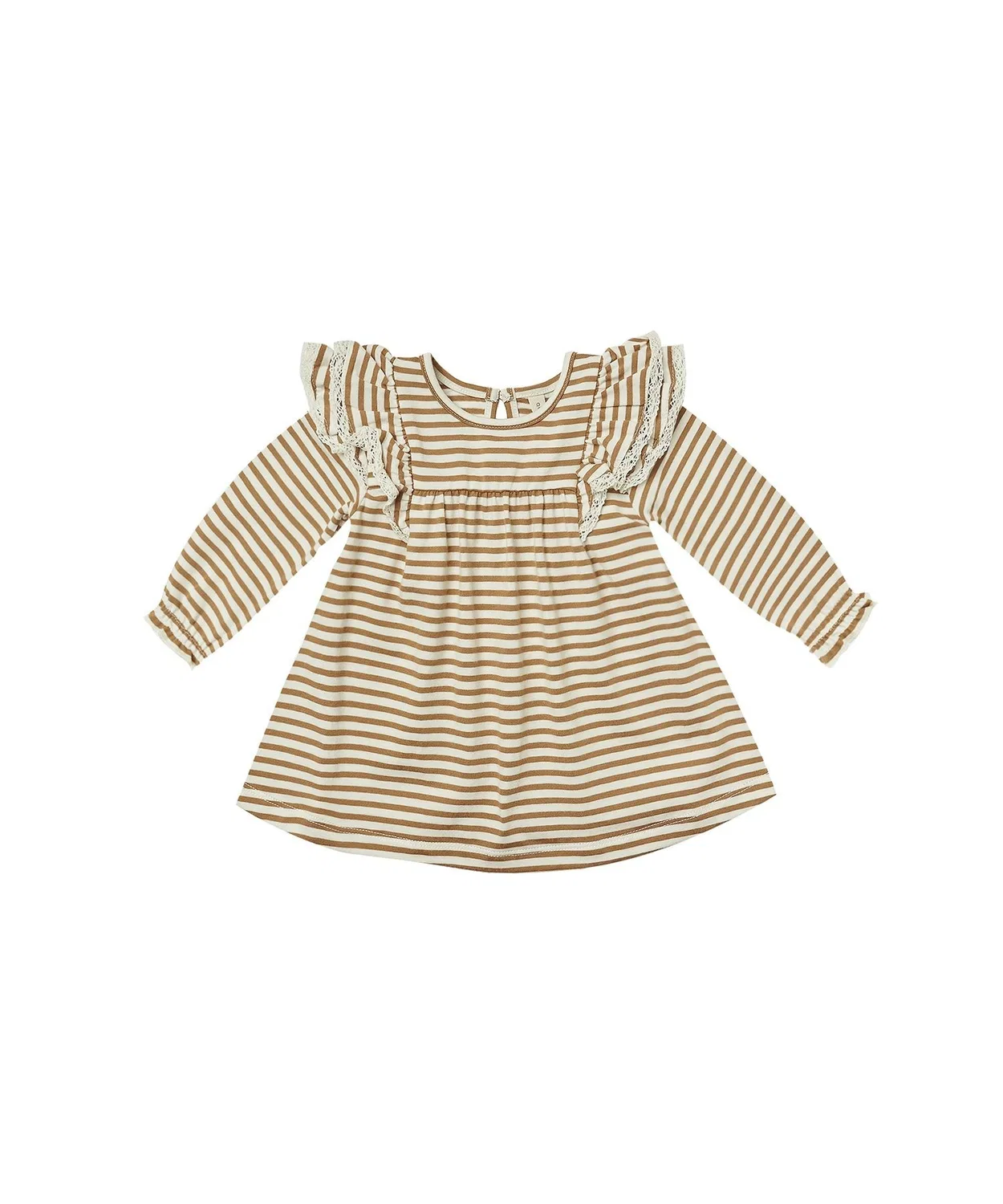 Детское платье с длинным рукавомQuincy Mae, Light Brown