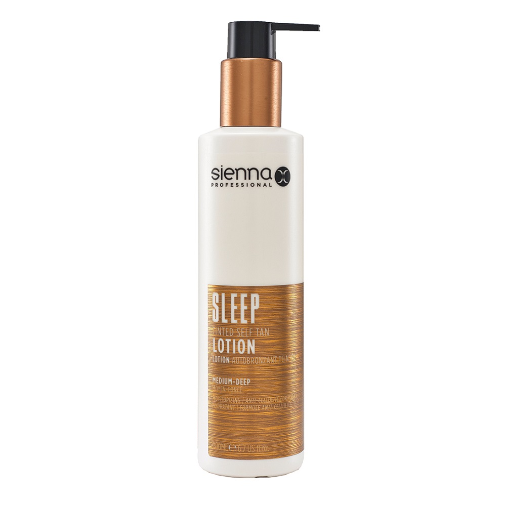 

Ночной лосьон для автозагара sleep tinted self tan lotion Sienna-X, 200 мл