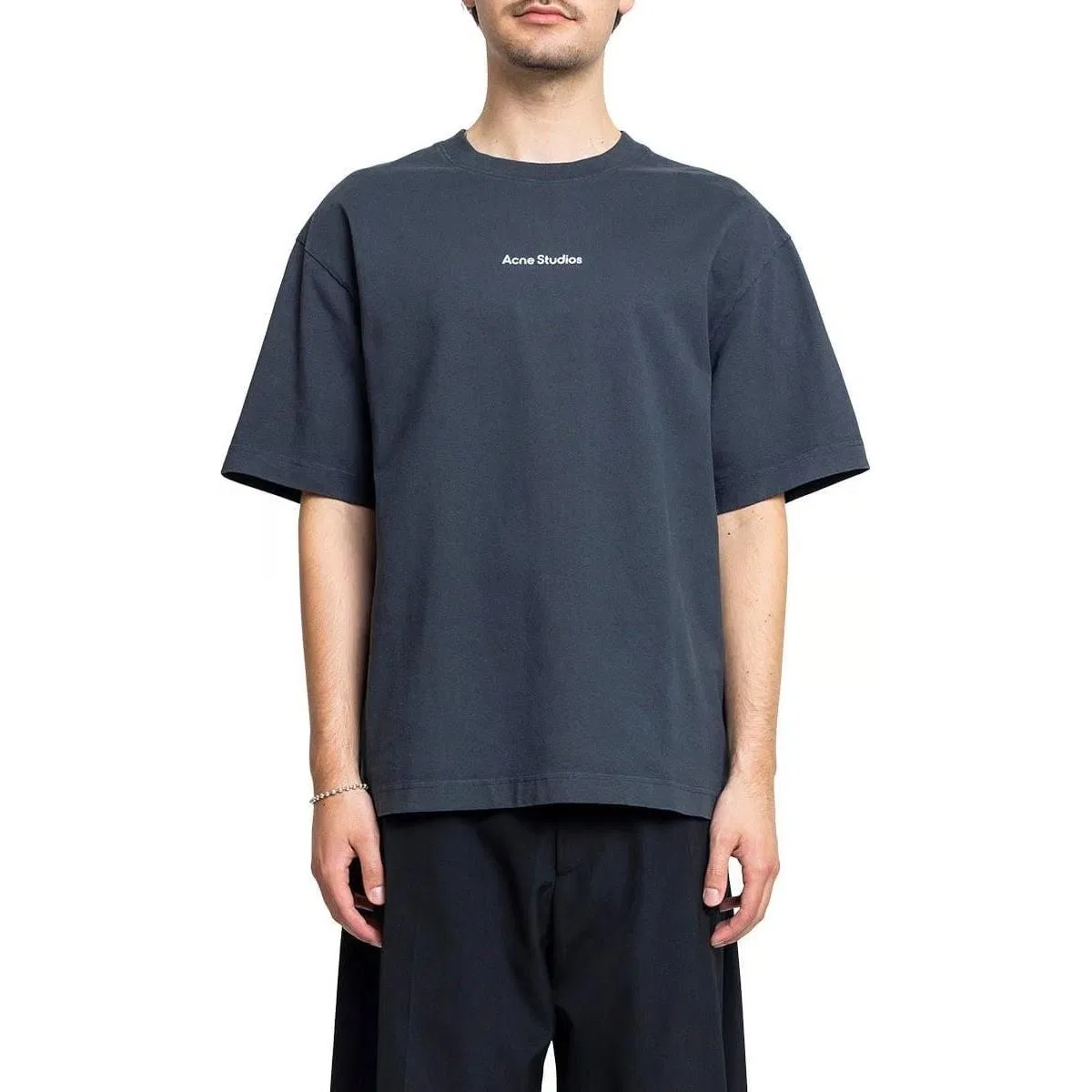 Мужская футболка с коротким рукавом Acne Studios, Marine Blue