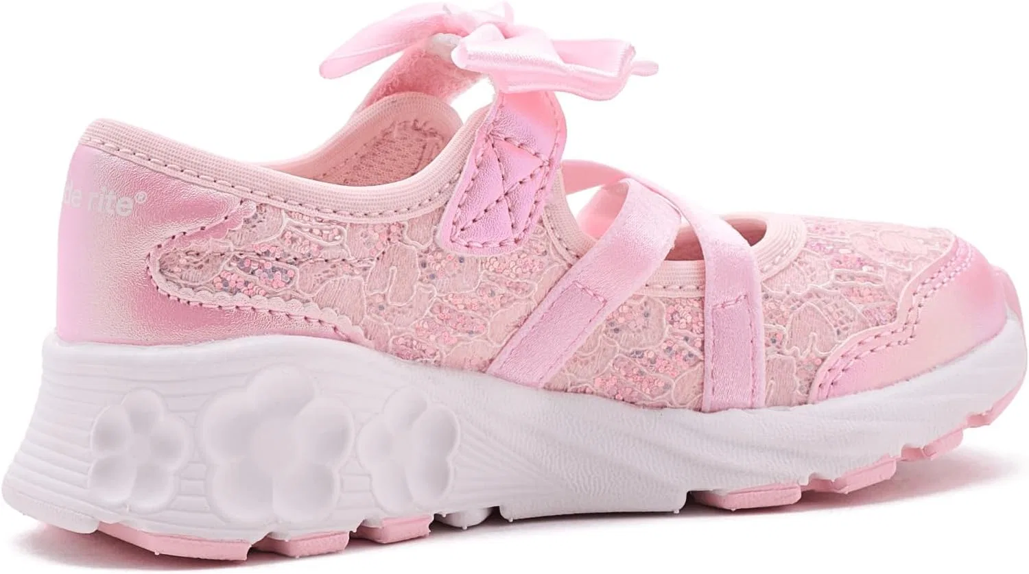 Детские кроссовки для девочек со светящейся подошвой Flora Stride Rite, Blush — фото 4