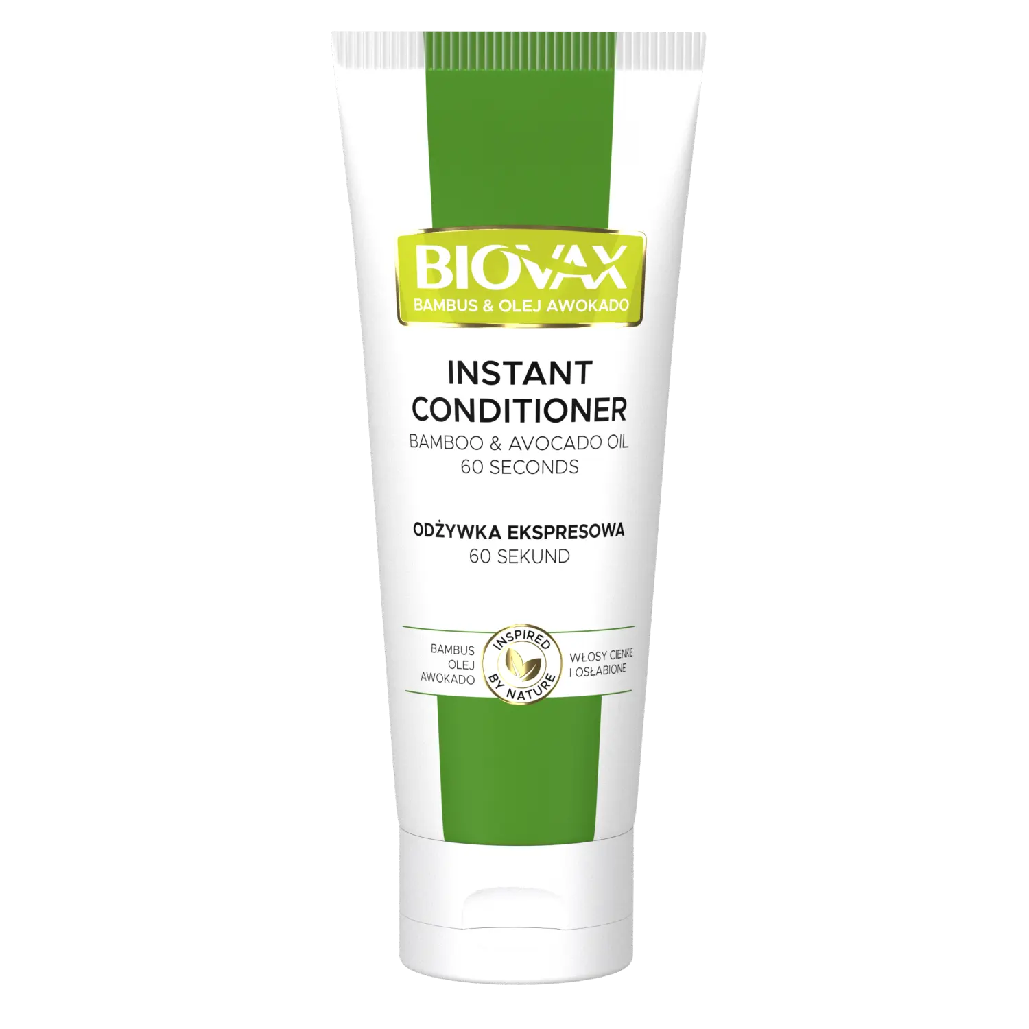 

Biovax Bambus & Avocado Oil кондиционер для утолщения и густоты волос с маслом бамбука и авокадо, 200 мл