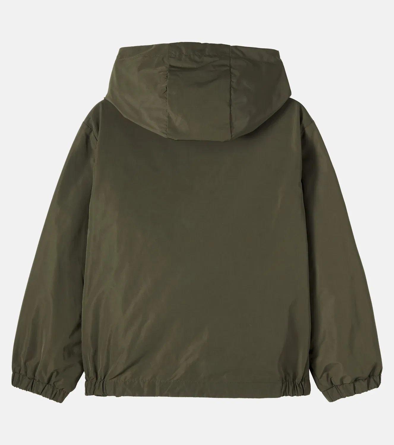 Легкая куртка с капюшоном Xavian Moncler Enfant, зеленый — фото 3