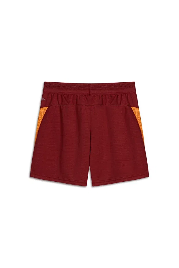 Детские шорты для девочек спортивные с быстросохнущей тканью Galatasaray puma kids a team training shorts Gsstore, Red — фото 2