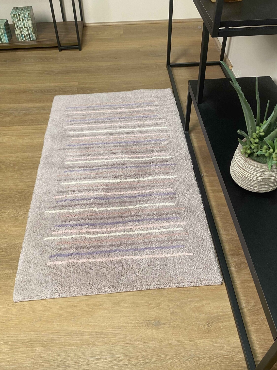 

Коврик для ванной PHP Home Philosophy Kolor With Non-Slip, 55×100 см, пудровый