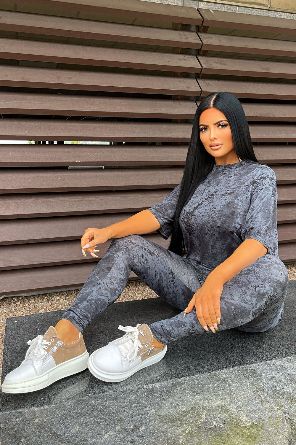 

Леггинсы Fashion Nova TP1971, черный