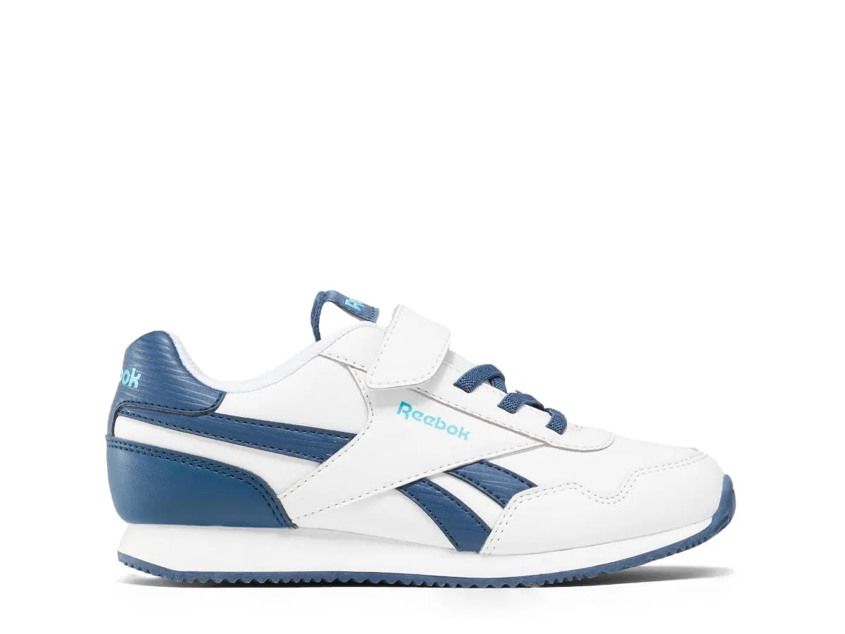 Детские кроссовки для девочек с закрытым носком Reebok Royal CL Jog 3.0 1v Reebok, Ftwwht Uniblu Bolcya