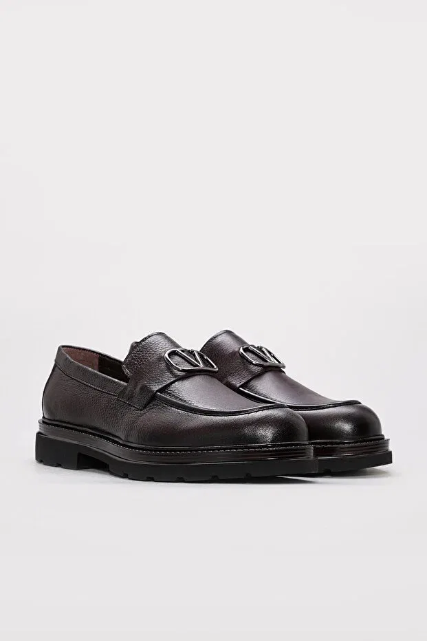 Детские туфли для девочек кожаные Fast Step, Brown — фото 4