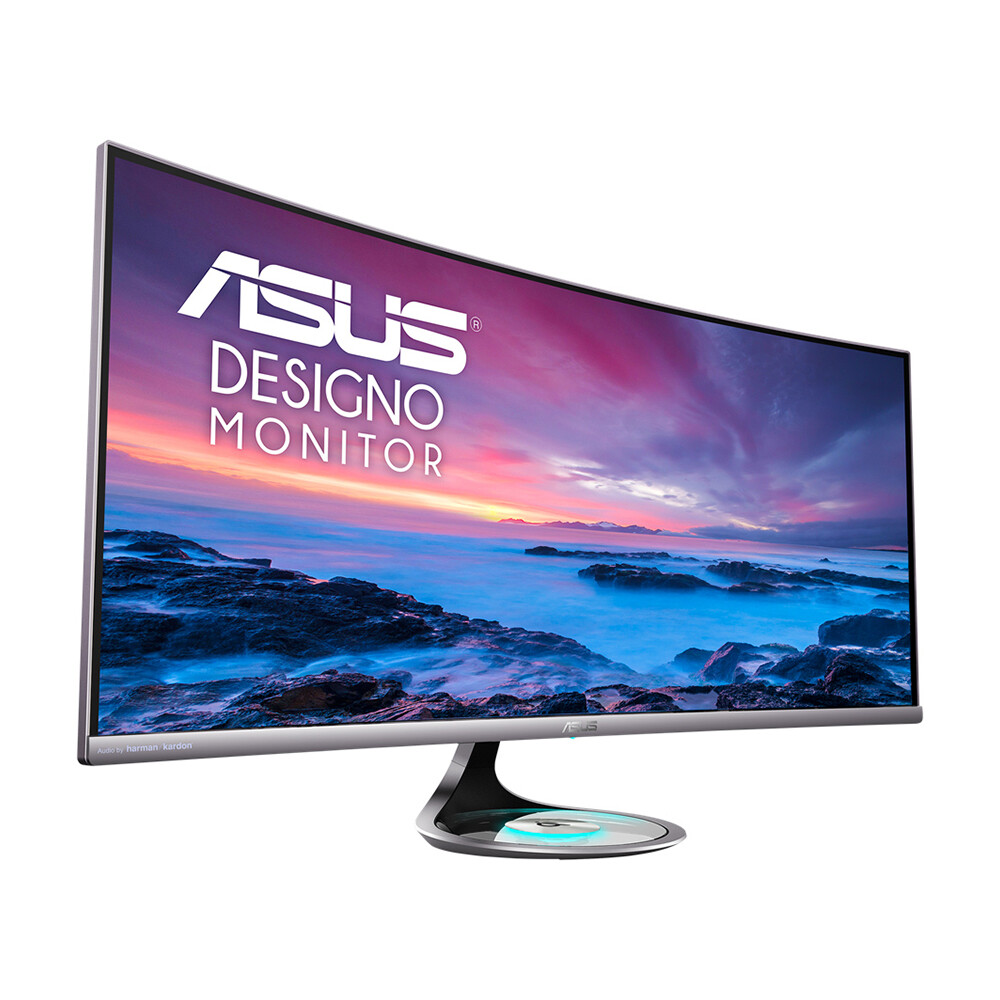 

Монитор Asus MX38VC, 37.5", 3840 x 1600, 75 Гц, IPS, чёрный