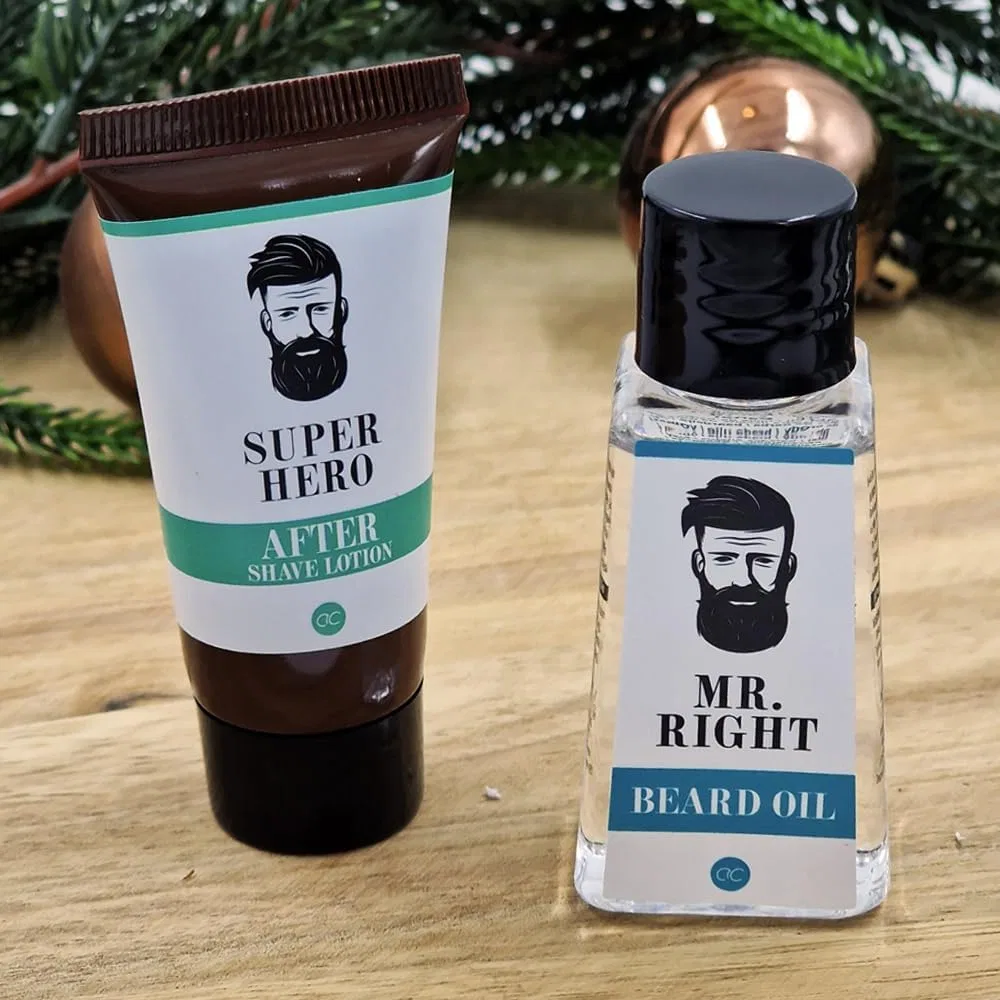 Набор для ухода Advent Calendar для мужчин, matrasa, 24 отделения, Мужская книга — фото 4