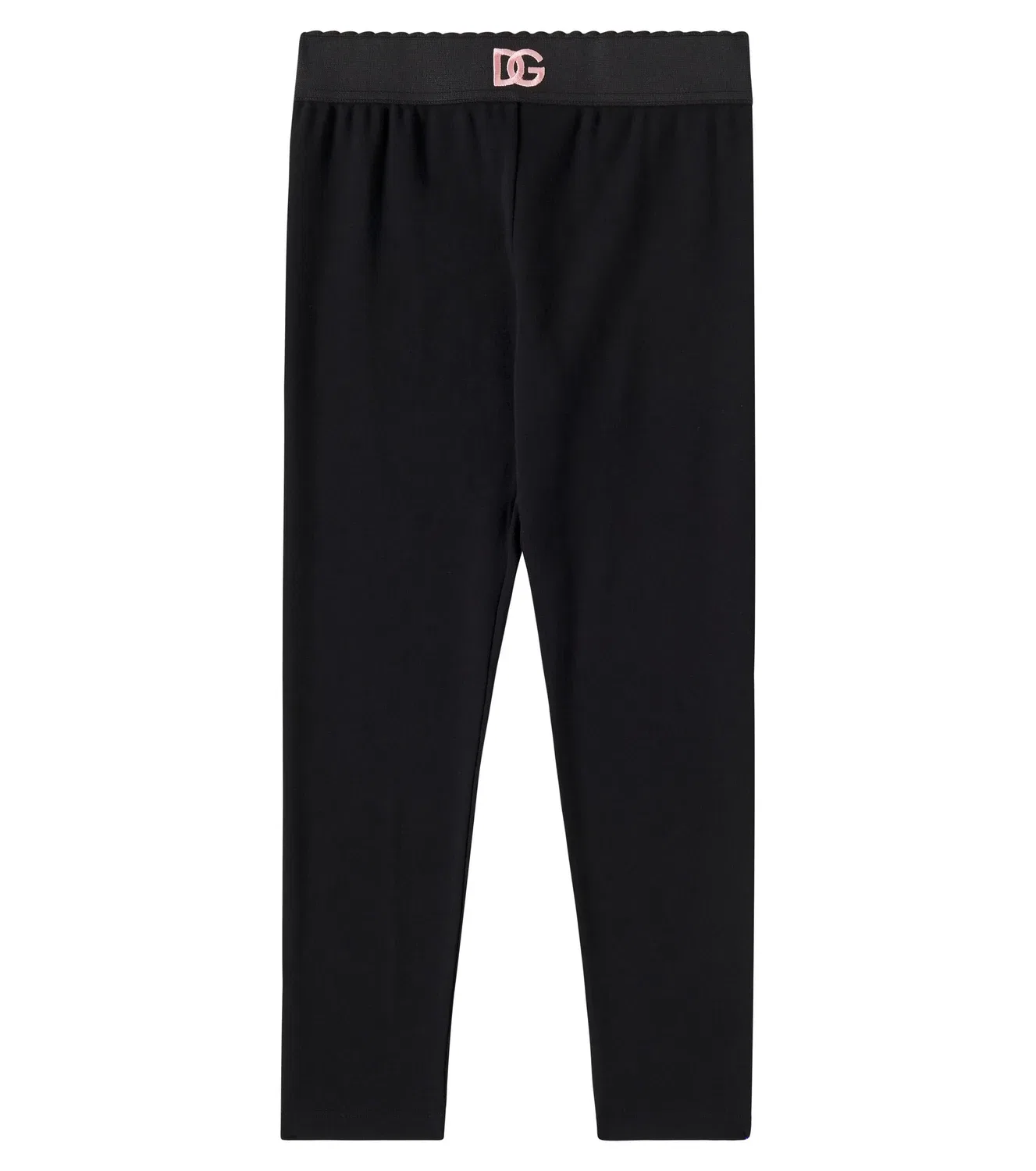 Леггинсы хлопковые Dolce&Gabbana Kids, черный