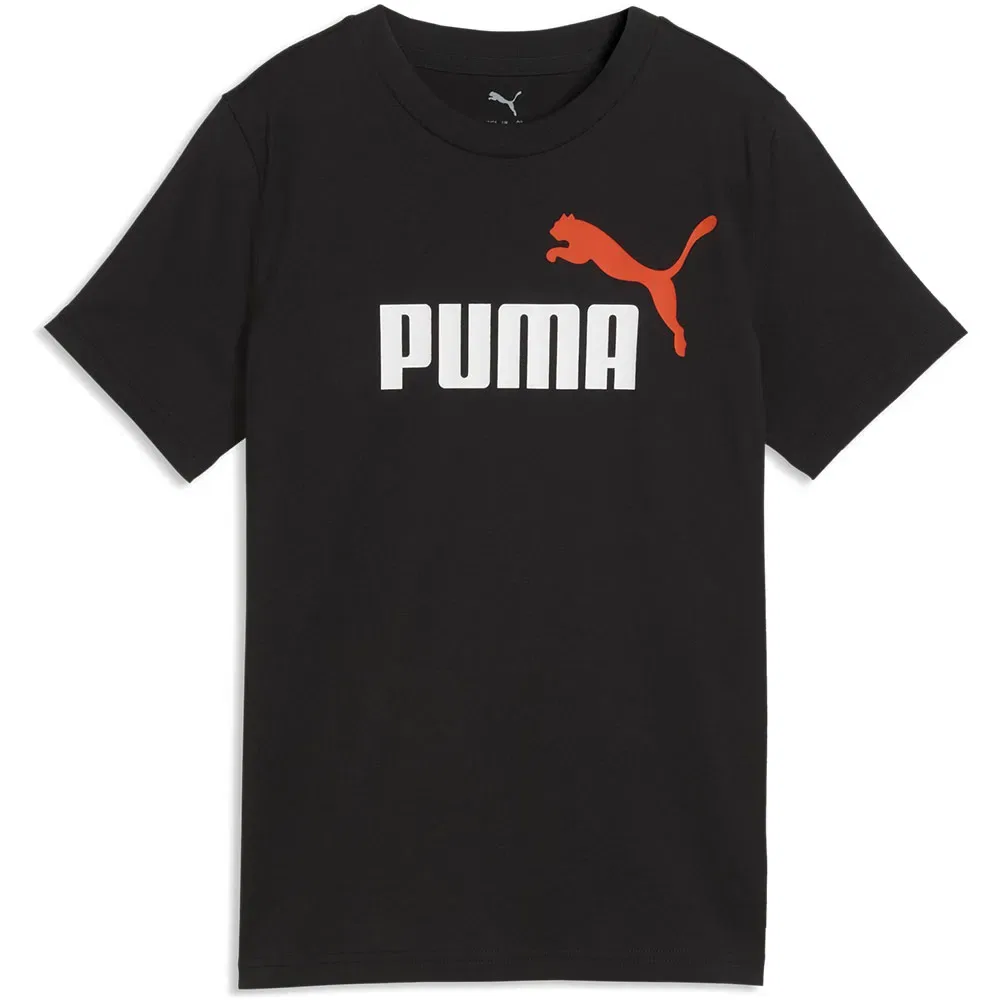 Футболка с коротким рукавом Essential Logo Puma, черный