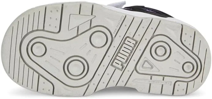 Детские кроссовки для мальчиков с принтом Slipstream PUMA, Black — фото 4