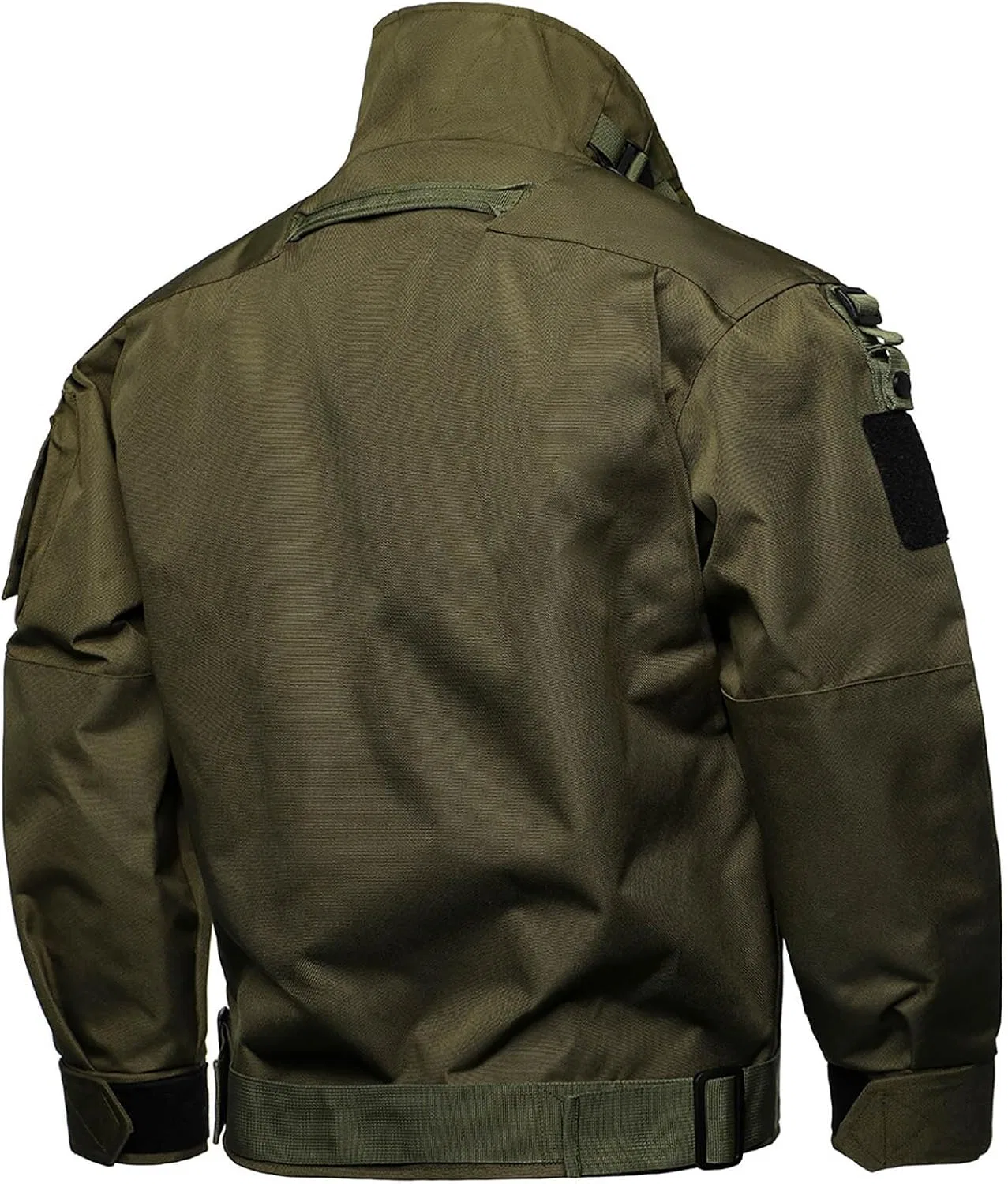 Мужская ветровка с длинным рукавом, Multi Pockets, зелёный — фото 4