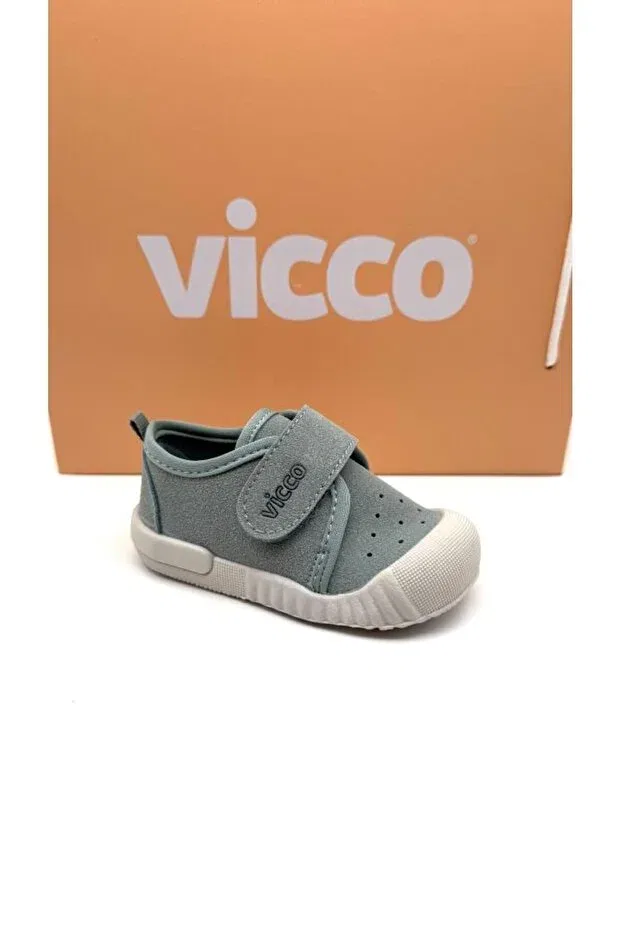 Детская ортопедическая обувь на липучке Anka ii first step daily orthopedic shoes Vicco, Blue — фото 2