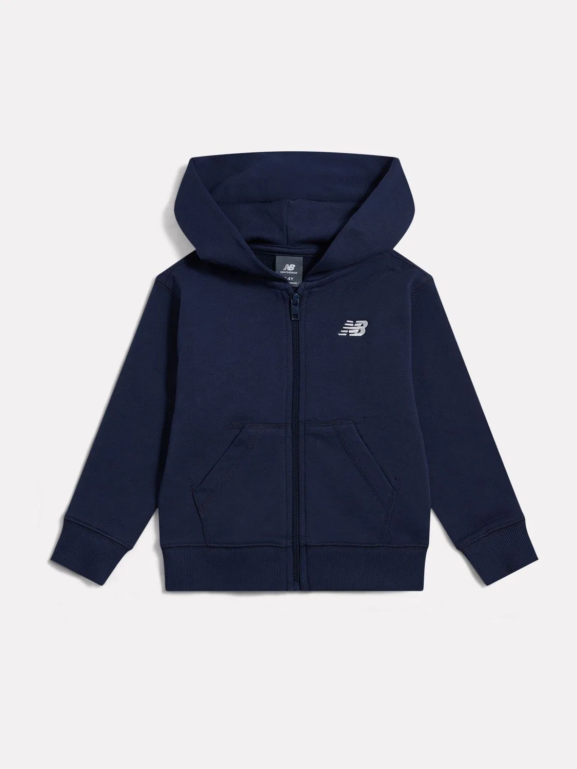 Худи на молнии, Regular Fit New Balance, темно-синий