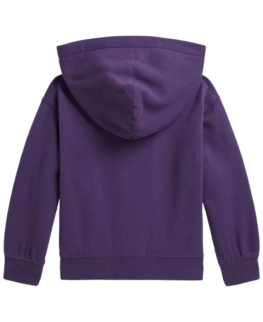 Детский худи на молнии с длинным рукавом Polo Ralph Lauren, Valley Purple — фото 2