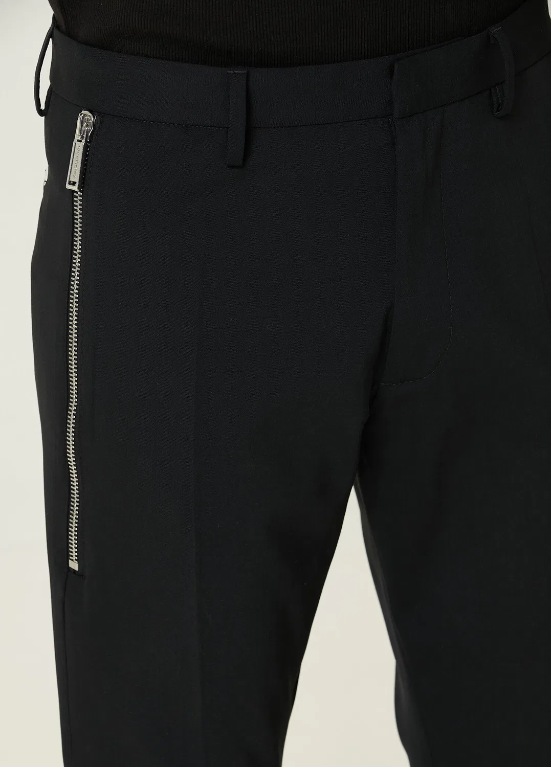 Брюки skinny Dsquared2 Headquarter, black — фото 4