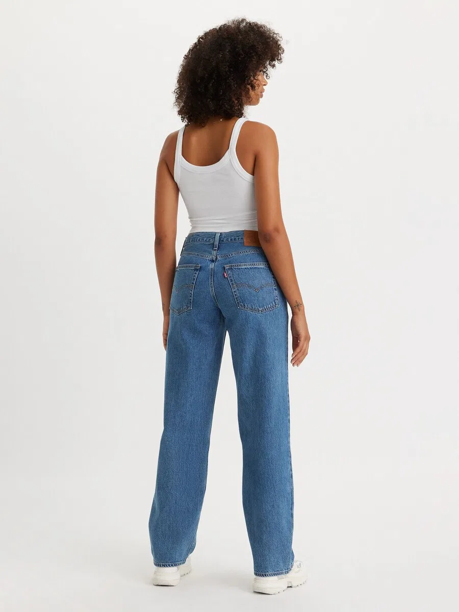 Джинсы LEVI'S Baggy Jeans 'Baggy Dad Jeans' синего цвета — фото 4