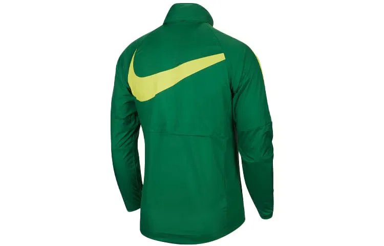 Куртка спортивная контрастная Beijing Zhonghe Guoan Nike, зеленый
