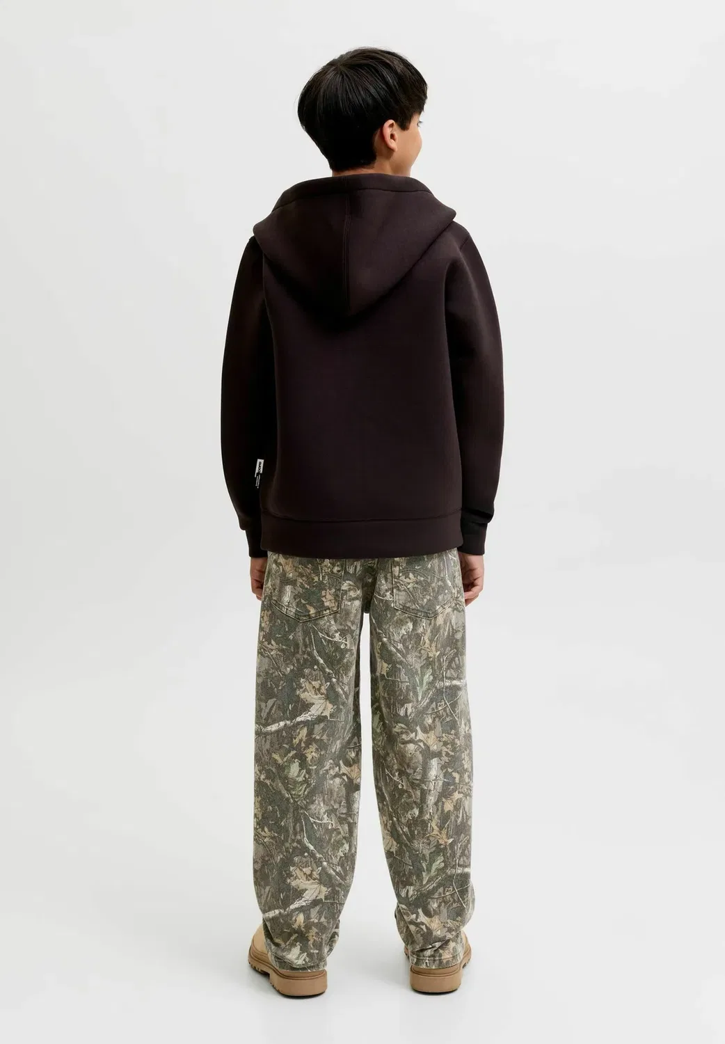 Брюки, штаны для мальчиков - брюки Jack & Jones Junior, Ivy Green — фото 3
