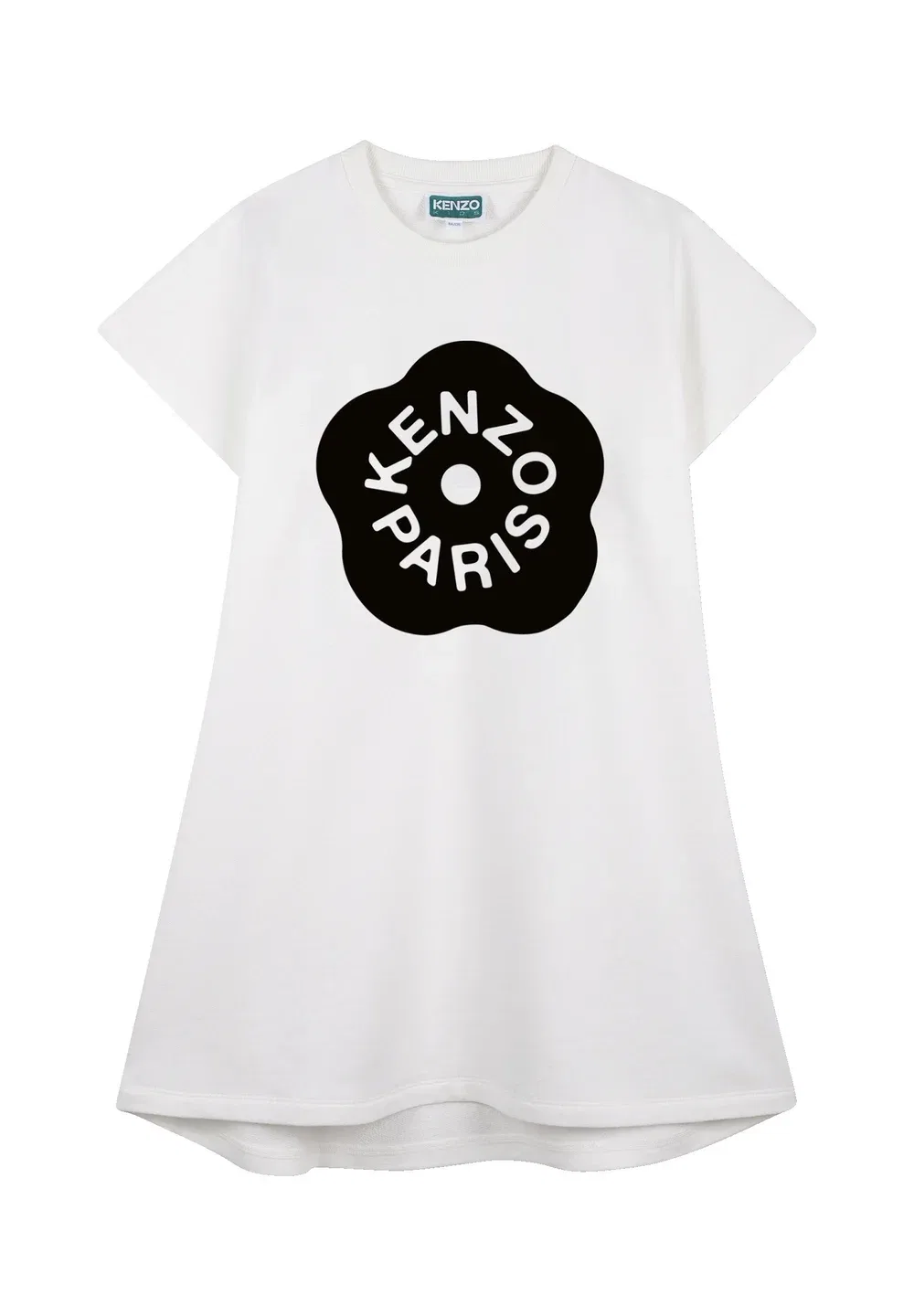 Vliezenjurk - дневное платье Kenzo Kids, Offwhite